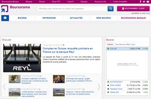 Site Boursorama Banque