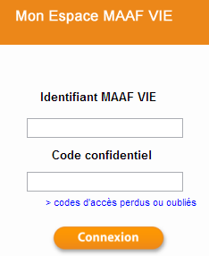 Connectez vous à votre compte MAAF